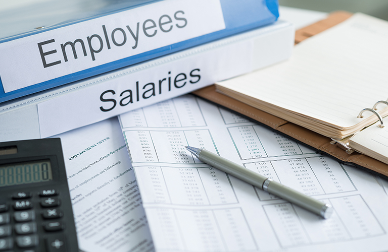 employee salaries