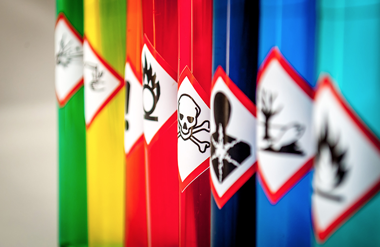 Toxic Substances Control Act: BioHazard labels