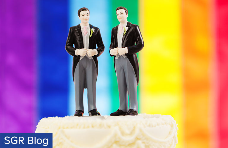 Masterpiece Bakeshop - Gay Wedding Cake